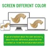 LORIEN Clip in Hair Extensions Real Human Hair, 22 Inch 110g, 99J Burgundy, Clip in 100% Brazilian Remy Human Hair Extensions 8pcs Per Set with 18 Clips Double Weft