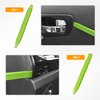 GOOACC 5PCS Auto Trim Removal Tool Kit No-Scratch Removal Tool Kit for Car Audio Dash Panel Window Molding Fastener Remover Tool Kit-Green