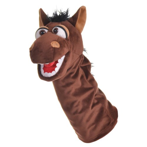Living Puppets - Dobs The 14-Inch Horse, Plush Hand Puppet for Boys and Girls, Pony