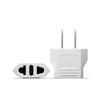 European to US Plug Adapter, Unidapt Europe to USA Plug Adapter, EU to US Plug Converter 2-Pack, Travel from Europe to USA Outlet, Power Travel Adapters European to American, Canada, Mexico, Type A