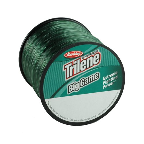 Berkley Trilene® Big Game™, Green, 50lb | 22.6kg, 275yd | 251m Monofilament Fishing Line, Suitable for Saltwater and Freshwater Environments Coastal Brown