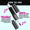 SKINGASM All Nighter Lip Stain & Lip Transformer- A Cruelty-Free Dual-Sided Matte Lipstick and Lip Gloss - Long Lasting Lipstick & Prismatic Shine - Kiss-Proof Color (Bite Me (Berry))