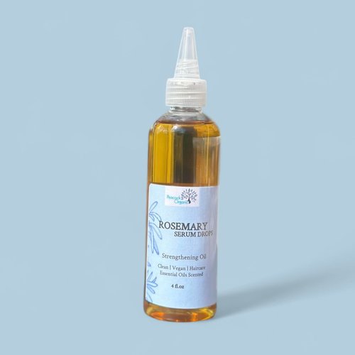 Rosemary Scalp Serum Drops Strengthening Scalp & Hair Oil Rosemary to Promote Length Retention & Invigorate the Scalp for Thicker, Healthier ReGrowth, 4.0oz