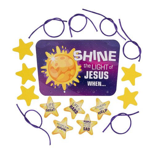 Outer Space VBS Foam Mobile Craft Kit, Makes 12