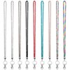 Soleebee Rhinestone Office Lanyard, 31.5'' Bling Neck Lanyard with Metal Clasp & Keyring, Crystal Lanyard for Women, ID Card, Keys Strap (AB Color)
