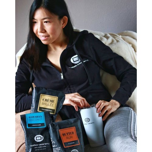 Butter Rum Cake Coffee by Coffee Beanery | 12oz Flavored Coffee Ground Medium Roast Coffee| 100% Specialty Arabica Coffee Ground | Gourmet Coffee | Flavored Ground Coffee Medium Roast