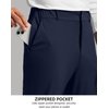 Soothfeel Men's Golf Pants with 5 Pockets Slim Fit Stretch Sweatpants Casual Travel Dress Work Pants for Men (Navy, L)