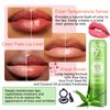 XMXueMei 4PCS Aloe Vera Lipstick,Color Changing Lipstick,Moisturizing Magic PH Jelly Lipstick Set for Women,Tinted Lip Balm Long Lasting Waterproof Color Change Lip Gloss Makeup