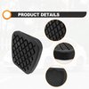 2 Pcs Rubber Brake Clutch Pedal Cover, Compatible with Honda Civic, Replacements 46545-SA5-000, 46545 SA5 000, 46545SA5000, Pedal Pad Cover