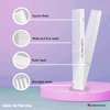Allegro Combs 420 Cutting Combs Hair Stylist Barbers Combs Beard Comb Mustache Mens Women Toddler Boys Braiding Hair Parting USA 6 Piece (White)
