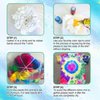 Vanstek 30 Colors Tie Dye Kit, Tie Dye Shirt Fabric Dye for Women, Kids, Men, with Rubber Bands, Gloves, Plastic Film and Table Covers for Family Friends Groups Party Supplies