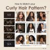 Hetto Curly Clip in Extensions Real Human Hair #2 Darkest Brown Natural Wavy Clip in Hair Extensions Human Hair Curly Clip on Human Hair Pieces 16 Inch 7Pcs 120g
