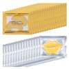 30 Pairs Lip Masks & Eye Masks, 24K Gold Gel Crystal Collagen Eye Patches for Puffy Eyes, Effectively Moisturizing & Reducing Fine Lines Dark Circle Eye, Treatments Under Eye Bags and Wrinkles