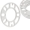 ZHTEAPR 4pcs Universal Wheel Spacers Adapters PCD 4x98 4x100 4x108 4x110 4x112 4x114.3 4x120 4x4.5 5x100 5x110 5x108 5x112 5x114.3 5x120 5x4.5 (5mm Thick)