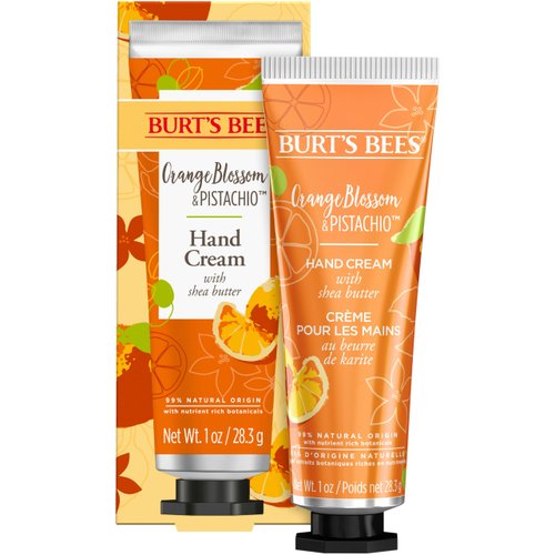 Burt’s Bees Orange Blossom and Pistachio Hand Cream with Shea Butter, 1 Ounce