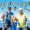 Gone Fishing Party Decorations Include Hanging Banner and Hanging Swirl Fishing Party Supplies Fishing Theme Birthday Party Decor