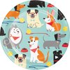 Creative Converting Dog Party Dessert Plates, 24 ct