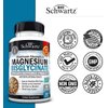 Magnesium Bisglycinate 100% Chelate No-Laxative Effect - Maximum Absorption Magnesium Supplement - Fully Reacted & Buffered for Energy Muscle Bone & Joint Support - Non-GMO Project Verified -180ct