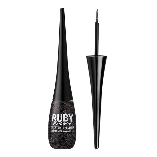Ruby Kisses I-Bling Liquid Eyeliner 3 PACK (Glitz N' Black,Glitz N' Green,Disco Ball)