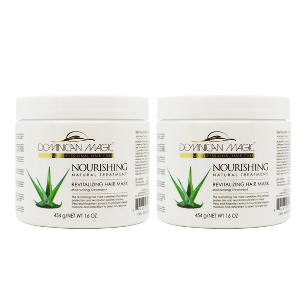 Dominican Magic Revitalizing Hair Mask 16oz "Pack of 2"