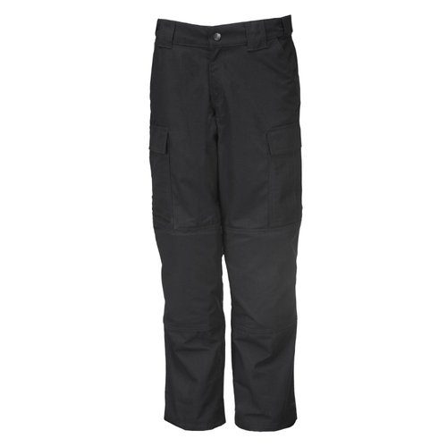 5.11 Tactical Women's TDU Pants, Water Resistant Work Pants, Roomy Pockets, Black, Size 18 Regular
