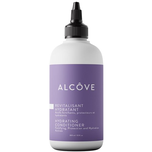 Alcôve - Hydrating Conditioner - Moisturizing & Nourishing - Helps hydrate Damaged Hair - Anti-frizz properties - Lightweight Formula - Made with Argan Oil - Color Safe - Sulfate Free - Vegan - 300ml
