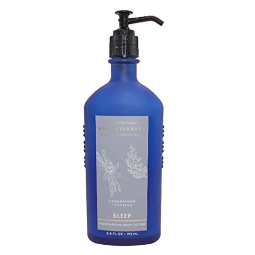 Bath and Body Works Aromatherapy Cedarwood Vanilla Sleep Moisturizing Body Lotion 6.5 Ounce