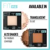 Maybelline Fit Me Matte + Poreless Pressed Face Powder Makeup & Setting Powder, Coconut, 1 Count