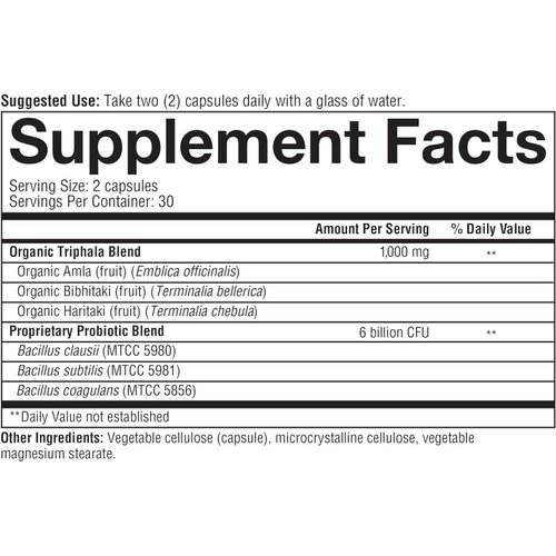 Youtheory Spore Probiotic - 6 Billion CFU - Probiotic Digestive Supplement* - Resists Stomach Acid Breakdown* - Dairy, Gluten & Soy Free - 60 Vegetarian Capsules