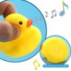 50PCS Super Mini Rubber Duck Bath Duck Toys for Toddlers Boys Girls,Squeak and Float Rubber Ducks in Bulk Baby Shower Duck Decorations Party Favors (1.6'')
