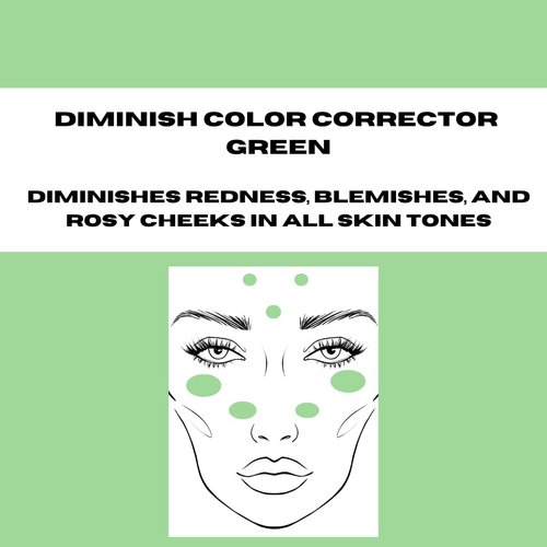Diminish Color Corrector Green