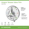 Symmons S9600PTRMRP Origins Shower Valve Trim in Polished Chrome (Valve Not Included)