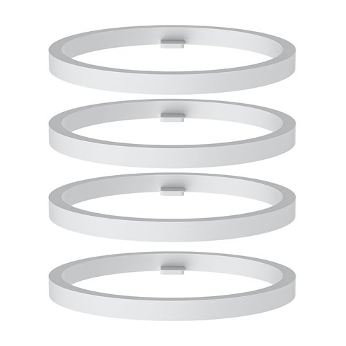 4Pcs Replacement Gasket Seal Ring for Portable Bottle Warmer – Premium Silicone Material, Universal Fit for Hopebig/w-maxa/PATNRAB/Befano/BabyBond/BSafe Portable Bottle Warmer