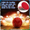 7 Pieces Bowling Sanding Pads Cup Set, Including 6 Resurfacing Polishing Kit Bowling Ball Grit Pads Bowling Ball Cup Bowling Ball Stand Bowling Ball Holder for Bowling Sports Ball Cleaning Display