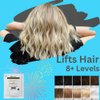 DIY Blond & Protect 8+ Level Hair Bleach Lightening Kit Combo -30 Vol Developer (Blue powder)