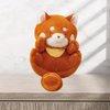 ZCPACE 11.8'' Kawaii Red Panda Stuffed Animal Plush Pillow Toy with Detachable Scarf Ailurus Fulgens Plushie Doll Toys Home Decor
