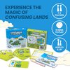 Confusing Lands | Whimsical Themed Travel Size Board Game You Can Play Anywhere | Strategic Card Placement Game | Solo Board Game | 1-2 Players, Ages 12+ | Easy to Learn and Play | Tiny Game Series