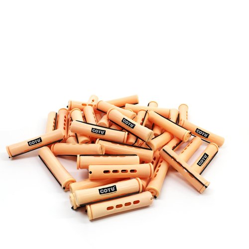 36 pc of COTU (R) Hair Perm Rods Jumbo Size - Sandy Color