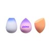 The Crème Shop Next Gen Makeup Blender Trio | Makeup Sponges for Foundation | Makeup Sponge Set | Classic, Tri-Cut, Double Edged Beauty Blender Sponge (Set of 3)