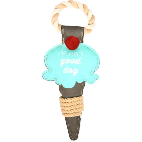 Pavilion Gift Company I've Been A Good Dog Toy, 13", Blue