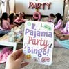 Big Dot of Happiness Pajama Slumber Party - Bingo Cards and Markers - Girls Sleepover Birthday Party Bingo Game - Sleepover Games - Girls Party Games -Set of 18