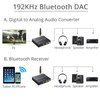 PROZOR 192k Digital to Analog Audio Converter with Bluetooth 5.0 Receiver Digital Toslink Optical to 3.5mm, Coaxial Toslink to Analog Stereo L/R RCA 3.5mm Audio Adapter