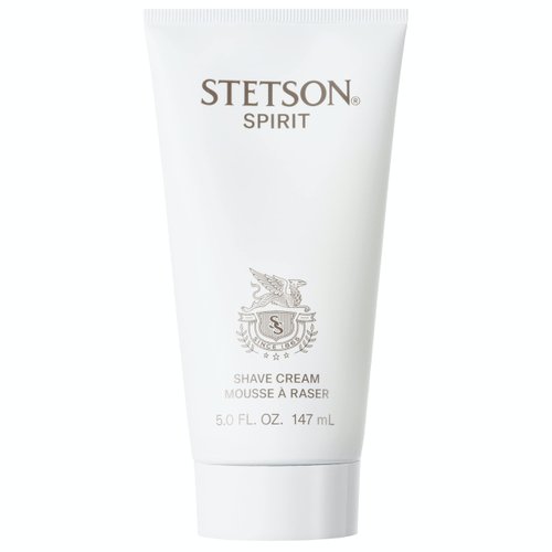 Stetson Spirit Shaving Cream - Shaving Cream for Men - Woody, Earthy, and Spicy Aroma with Fragrance Notes of Sandalwood, Spices, and Leather - 5 Fl Oz