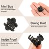 Ivyu Small Claw Hair Clips for Women Girls - 10 Pcs Mini Flower Hair Clips Tiny Claw Clips for Thin Hair Strong Hold Cute Jaw Clip Nonslip Hair Styling Accessories