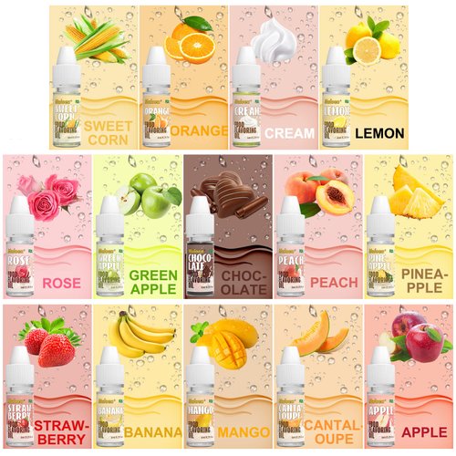 Food Flavoring Oil, 28 Flavors 100% Pure Natural Extract Liquid Oil - Water & Oil Soluble - Concentrated Candy Flavoring for Lip Balm, Baking, Drinks, Cooking, Soap - .25 Fl Oz (6 ml) Bottles