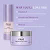 PRAI Beauty Ageless Hydrating and Anti-Aging Eye Cream + Eye Serum Kit | Ageless Eye D-Crease and Ageless Eye Tight Uplift Serum | Under Eye Cream for Instantly Ageless Eyes | Eye Serum for Upper Eyes