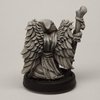 Stonehaven Male Owlfolk Wizard Miniature Figure (for 28mm Scale Table Top War Games) - Made in US