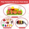 69pcs Play Kitchen Accessories Set,Kids Pots and Pans Playset,Play Food for Kids Kitchen Pretend Cooking Toys Set with Plastic Pressure Pots, Pans, Cooking Utensils for Toddlers Girls Boys Ages 4-8