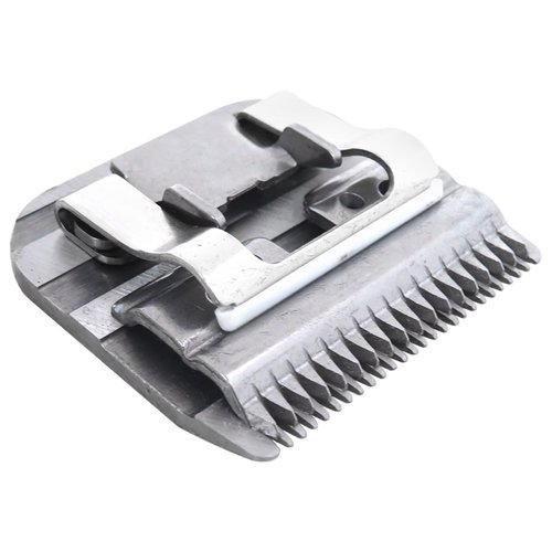 JRSHOME Upgraded Dog Grooming Clipper Replacement Blades for Andis Pet Clipper/Oster A5/Wahl KM Series Dog Clipper with Ceramic Blade & Stainless Steel Blade-1.6mm Cut Length