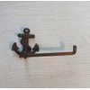 Comfy Hour Antique and Vintage Collection Cast Iron Anchor Toilet Paper Holder